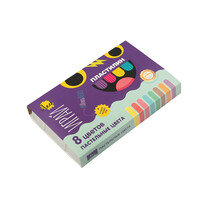 Пластилин  8цв Классический 96г Лео Играй пастель цв LPMCP-0108     