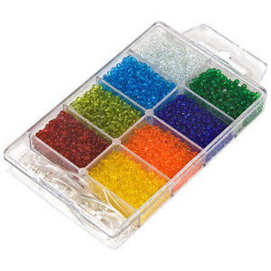 Набор бисера для рукоделия №1 Zlatka асс прозр SNB