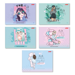 Альбом 32л Модница 32АЛСК4_0_3_9 000219