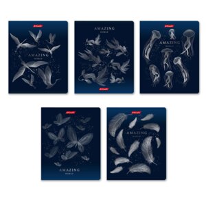 Тетрадь  96л Клетка А5 Железное сердце 5 диз 96ТЕТк-007   