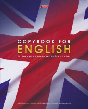 Тетрадь для записи англ слов 48л А5 Английский флаг 48T5B5_10697