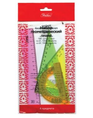 Набор геометрический Средний цветной ассорти MNn_04209