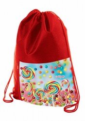 Мешок для сменной обуви с карманом на молнии 1 отд Lollipop NMn_31001