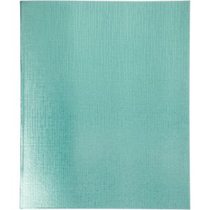 Тетрадь  48л А5 Клетка Бумвинил METALLIC МЯТА 48Т5бвВ1