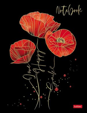 Бизнес блокнот 80л А5 Бал цветов 167х216мм 5цв блок клетка 80ББ5лофВ1_29038