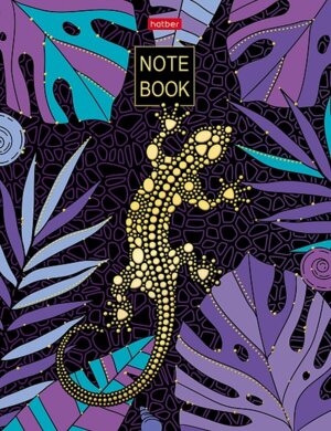 Бизнес блокнот 80л А5 Fantastic animals 167х216мм 5цв блок клетка 80ББ5лофлВ1_29918