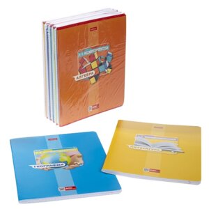 Комплект предметных тетрадей 48л 10шт Яркое на черном 48Т5вмВd 084656