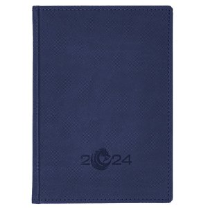 Ежедневник 176л датир 2024г А6 Ляссе NADIR Символ года Синий 176ЕдД6_03909