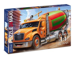 Паззл   24 MAXI Бетономешалка