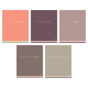 Тетрадь  96л Клетка Мечтай! Soft-touch 5 диз 96Т5лВ1