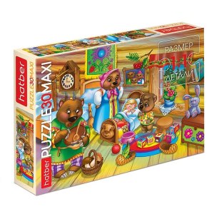 Паззл   30 MAXI Маша и медведи 30ПЗ4_10704