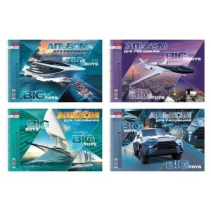 Альбом  48л металлизиров Спираль 48А4мтлВсп