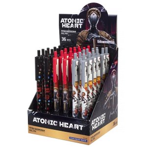 Авторучка шар 0,7мм Atomic Heart Синяя 36 шт асс BP_085060