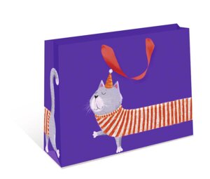 1326.319 Бумажный пакет Забавный кот