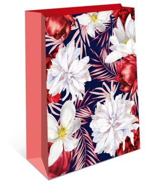 0295.874 Бумажный пакет Цветы