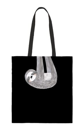 0432.215 Сумка текстильная премиум Ленивец