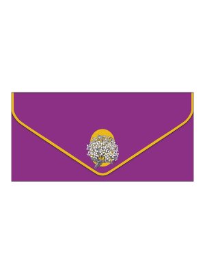 1216.105 Конверт Без надписи Цветы жен