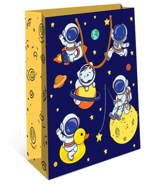 0191.292 Бумажный пакет Маленькие космонавты