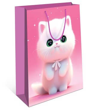 0193.276 Бумажный пакет Милый котик