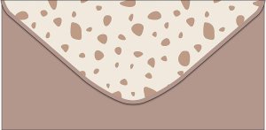 0320.354 Конверт Без надписи Орнамент жен