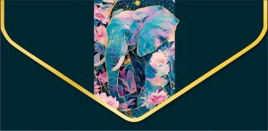 1216.492 Конверт Без надписи Слон