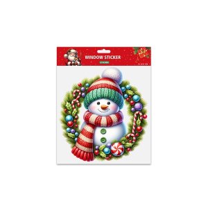0703.228 Оформительская наклейка Снеговик