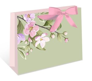 0557.216 Бумажный пакет Цветущая ветвь делюкс