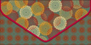 1216.565 Конверт Без надписи Орнамент жен