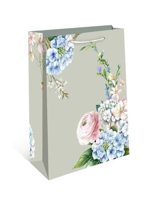 0193.825 Бумажный пакет Нежные цветы