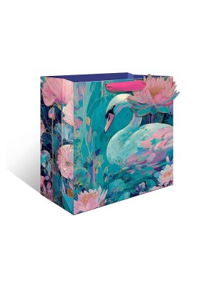 0557.235 Бумажный пакет делюкс Лебедь