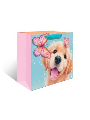 0557.242 Бумажный пакет делюкс Забавный щенок