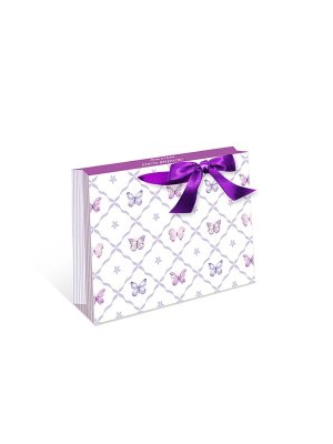 0557.252 Бумажный пакет делюкс Бабочки