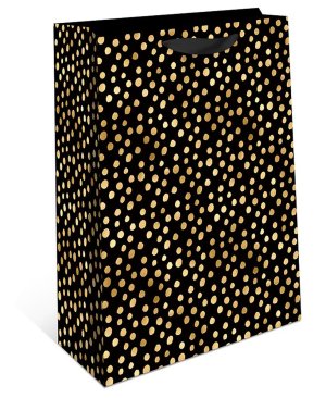 1598.266 Бумажный пакет премиум Горошек