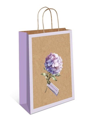 0397.587 Бумажный пакет крафт Гортензия