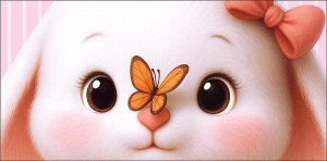 0322.729 Конверт Без надписи Зайка дет
