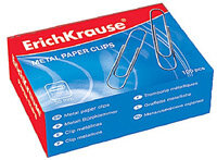 Скрепки металлические, 33 мм, 100 шт 7856