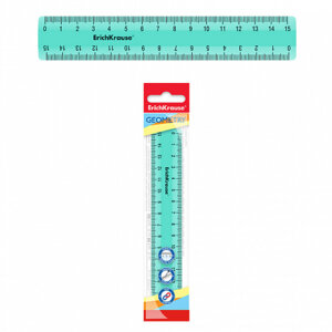 Линейка 15см пласт Pastel Mint асс из 2цв 53706