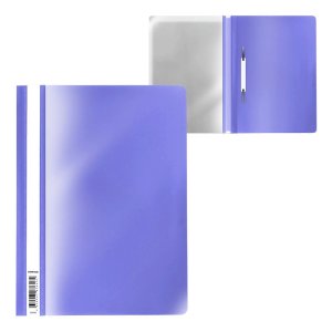Папка скоросшиватель Fizzy Pastel Фиолетовый в пак по 20шт пласт 53660