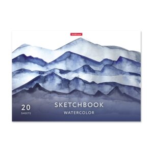 Альбом для эскизов А4 20л Nature акварельная на клею 53130