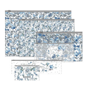 Набор из 6 zip-пакетов A4 B5 C6 пласт Frozen Beauty асс Travel 230x70mm 54073