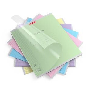 Тетрадь  24л Клетка Классика CoverPrо асс 024015254-56374