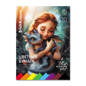 Бумага цв 10л 10цв Magic Pet односторон Склейка 010851375-63617