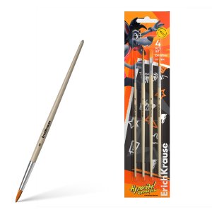 Кисть Синтетика 4шт Ну, Погоди! Каникулы 62574