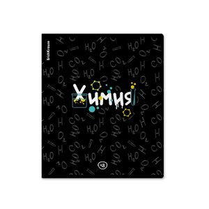 Тетрадь предм 48л Клетка Inscription Химия твин-лак 60663