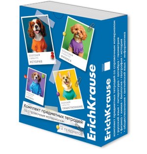 Комплект предметных тетрадей 48л DogTone 63790