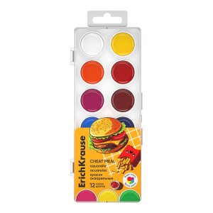 Акварель 12цв Cheat Meal 65441
