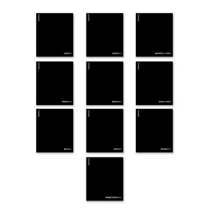 Комплект предметных тетрадей 48л 10шт Black Diamond пластик обл 65268