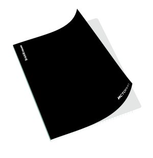 Тетрадь  48л Клетка Black Diamond История пластик обложка 65276
