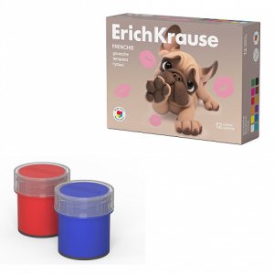 Гуашь 12цв Frenchie по 17 мл (в коробке 12 шт) 65194