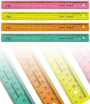 Линейка закройщика 30см цв прозр ЛН72